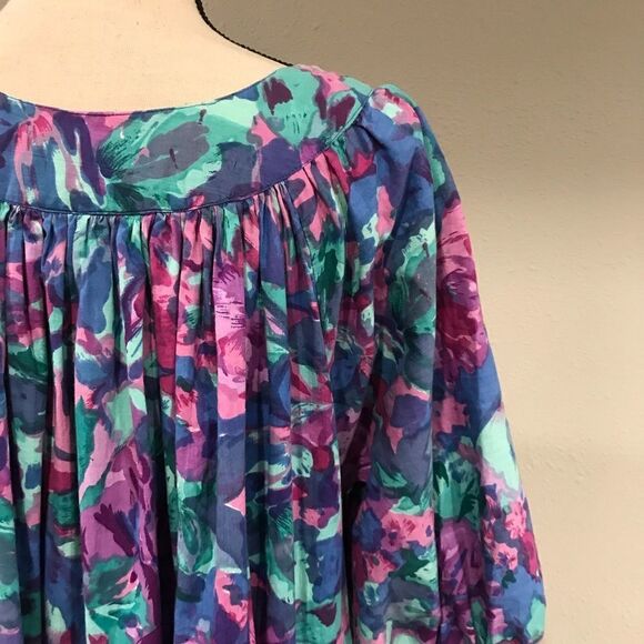 Partners Mervyns vintage loose fit floral maxi dress - Picture 7 of 15